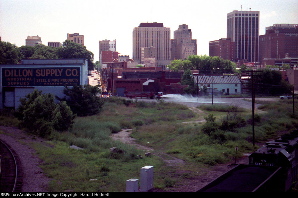 Downtown Raleigh skyline, well before the RUS project